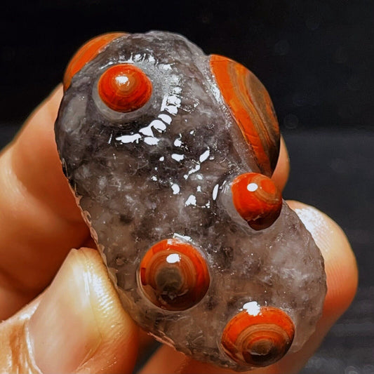 Natural Gobi Agate Eyes Agate Crystal Stone Madagascar
