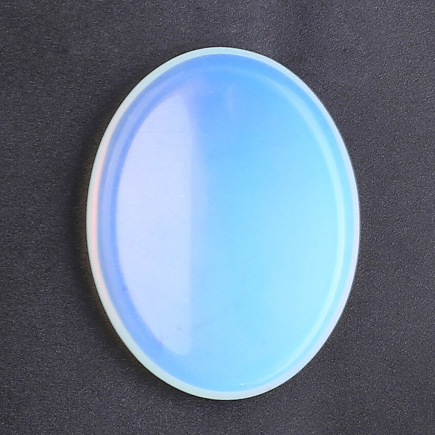 Crystals Worry Stones Flake Energy Thumb Massage Stone Energy Gemstone 35x45mm