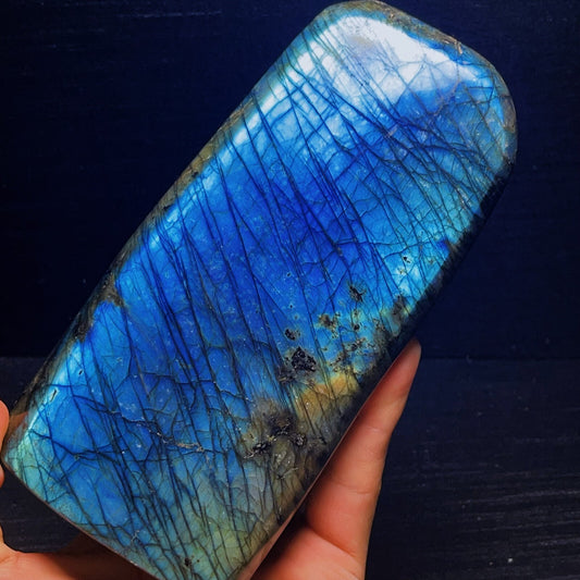 1639G Natural Polished labradorite Crystal Healing